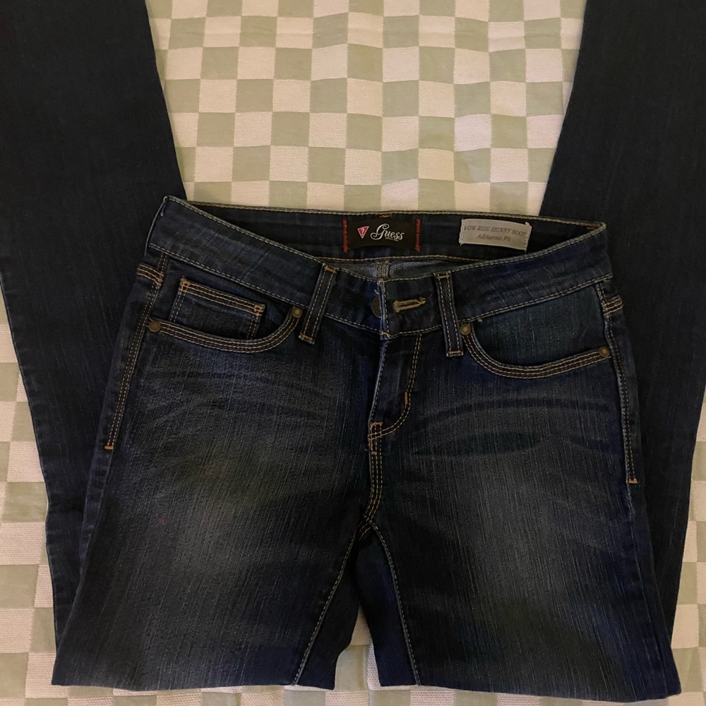 Guess Adrianna Skinny Bootcut Jean sz26 💜